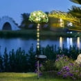 thumbnail image 1 of Gnmfd Solar Hundred Flower LED Garden Lights Multi-Color String Outdoor Waterproof Yard Path Patio Decoration, Auto On/Off Solar Powered Lights for Festivals, Parties, Outdoor Decor, 1 of 6