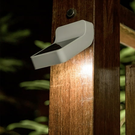 Gnmfd Solar Wall Light Outdoor Up and Down Lighting Modern LED Solar Powered Wall Sconce IP65 Waterproof Solar Lights Outdoor for Porch Yard Garden Driveway Garage Patio Fence Light