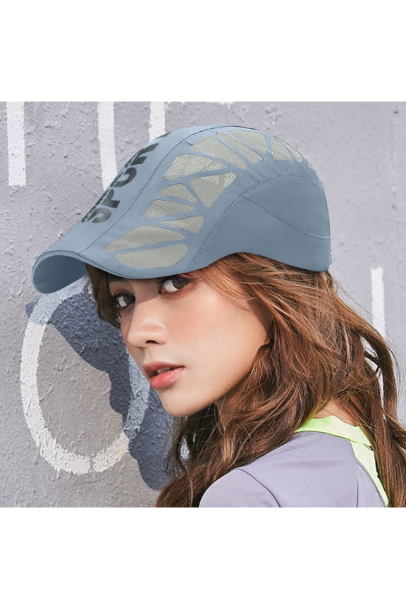 Sport Cap Adjustable Breathable Mesh Low Profile Drying Fast-Dry Hat for Running Cycling Outdoor Activities Workouts Lightweight Washable Sun Protection Blanket Hat Blanket Storage