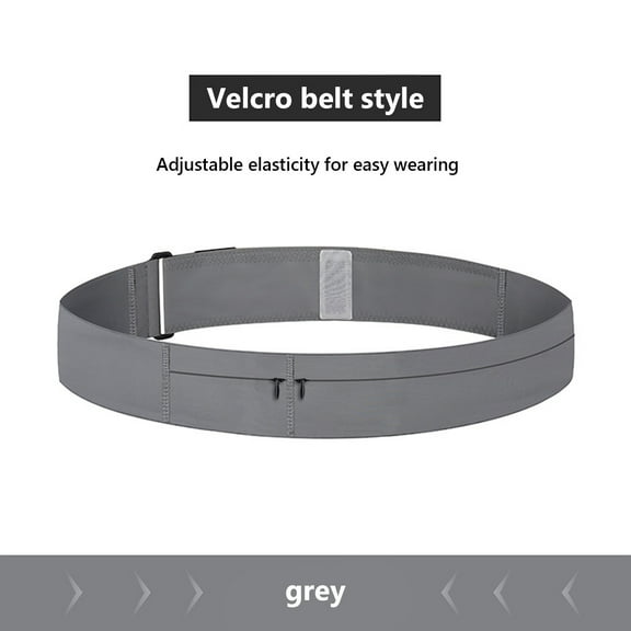 Gnmfd Sports Running Belt Pouch Bag Adjustable Waist Pack for Men Women Exercise Hiking Walking Cycling Outdoor Fitness Activities with Breathable Mesh Multiple Pockets