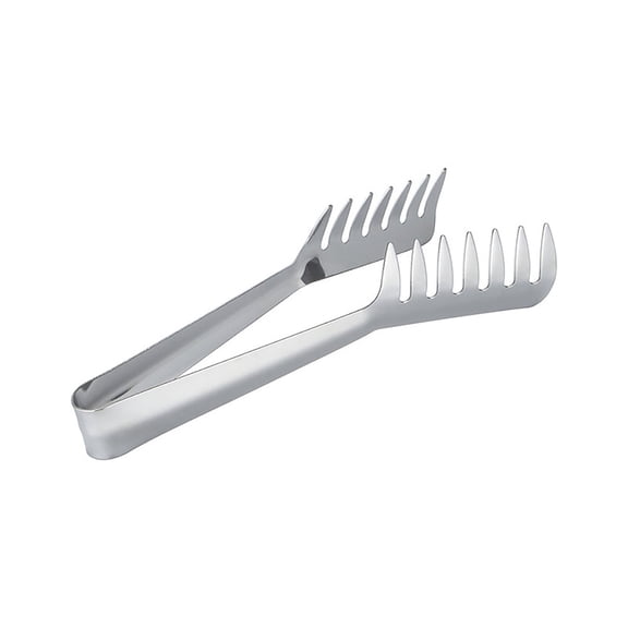 Gnmfd Stainless Steel Comb-Shaped Pasta Tongs Bread Clip Serving Tool for Buffet, Kitchen Cooking, Salad, BBQ, Dessert Serving, Party Dining, Holiday Celebration, Home Cooking Essentials