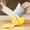 thumbnail image 1 of Gnmfd Stainless Steel Finger Guard Adjustable Slicing Protector Kitchen Safety Shield Tool For Cutting Vegetables Meat Bread Cooking Preparation Home Chef Restaurant Use Kitchen Gadget Gift, 1 of 5