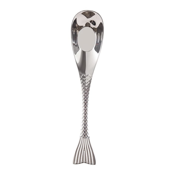 Gnmfd Stainless Steel Korean Soup Spoon 6.5 Inch Long Handle, Polished Heavy-Duty Rice Soup Spoon for Home Kitchen Restaurant, Dishwasher Safe Multi-Purpose