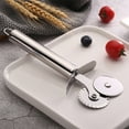 thumbnail image 1 of Gnmfd Stainless Steel Pizza Knife Cake Shovel Multi-Purpose Kitchen Utensil Set with Cheese Cutter Bottle Opener Dessert Server for Baking Cooking Party Holiday Kitchen Gift Tools, 1 of 3