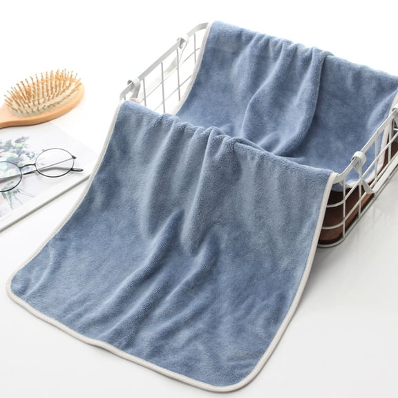 Gnmfd Super Absorbent Polyester Bath Towel for Quick Drying, Soft Lint-Free Towels with Efficient Cleaning and Long-Lasting Use, Perfect for Bath Spa Home Guest