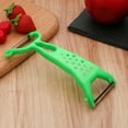 thumbnail image 1 of Gnmfd Thickened Double-Head Fruit and Vegetable Peeler, Stainless Steel Julienne Cutter for Carrots Cucumbers Potatoes, Multi-Functional Kitchen Tool for Meal Prep Cooking and Garnish, 1 of 6