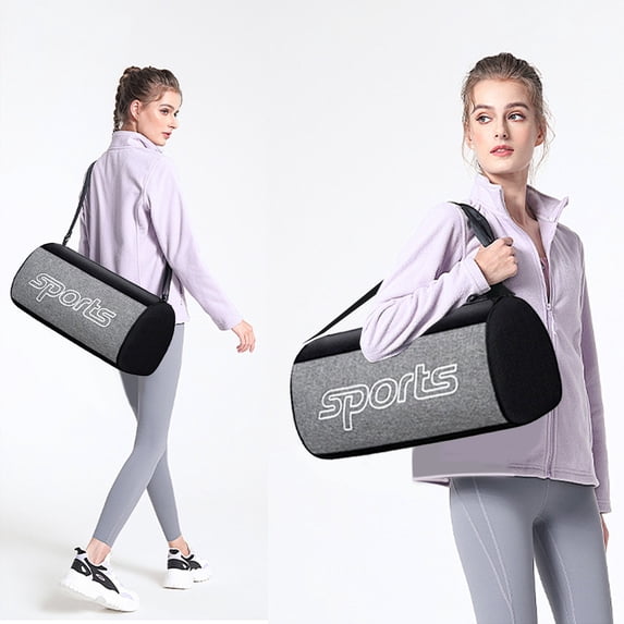 Gnmfd Travel Gym Bag Medium Size for Men Women, Hand Luggage Fitness Backpack with Waterproof Compartments, Outdoor Sports Carry Bag for Hiking Running Camping Daily Use