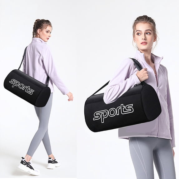 Gnmfd Travel Gym Bag Medium Size for Men Women, Hand Luggage Fitness Backpack with Waterproof Compartments, Outdoor Sports Carry Bag for Hiking Running Camping Daily Use