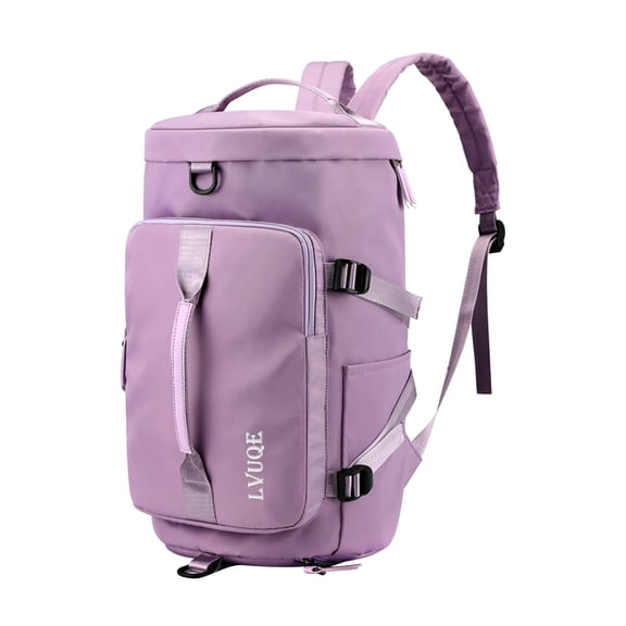 Gnmfd Travel Sports Swimming Bag, Short-Distance Yoga Fitness Backpack with Dry Wet Compartment for Shoes Clothes Towels, Shoe Storage and Bathroom Storage Cabinet Organizer