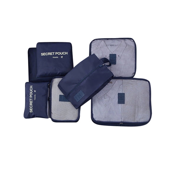 Gnmfd Travel Storage Set, Packing Cubes for Clothes, Shoes, Toiletries, and Electronics, High Capacity Compression Organizer, Ideal for Travel, Backpacking, Camping, and Business Trips