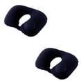 thumbnail image 1 of Gnmfd U-Shape Inflatable Travel Neck Pillow Soft Portable Car Airplane Train Cushion for Office Commuting Flight Travel Camping Rest Neck Support Blanket Storage Weighted Blanket for Adults, 1 of 1