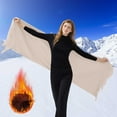 thumbnail image 1 of Gnmfd USB Heated Blanket Wearable Heated Throw Blanket 78"x26" Portable Electric Blanket for Home Office Travel Cozy Warm Wrap Blanket Hoodie Heated Throw Blanket, 1 of 5