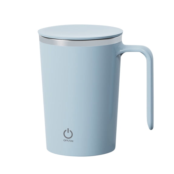 Gnmfd USB Rechargeable Automatic Stirring Cup, Portable Magnetic Mixing Coffee Cup for Meal Replacement Protein Shakes, Smooth Blending, Lazy Convenient Stirring Cup for Office Home