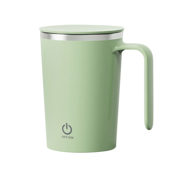 Gnmfd USB Rechargeable Automatic Stirring Cup, Portable Magnetic Mixing Coffee Cup for Meal Replacement Protein Shakes, Smooth Blending, Lazy Convenient Stirring Cup for Office Home