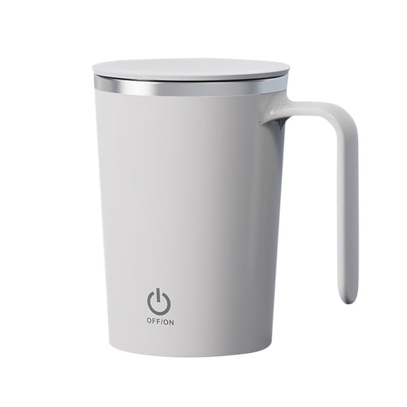 Gnmfd USB Rechargeable Automatic Stirring Cup, Portable Magnetic Mixing Coffee Cup for Meal Replacement Protein Shakes, Smooth Blending, Lazy Convenient Stirring Cup for Office Home