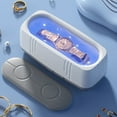 thumbnail image 1 of Gnmfd Ultrasonic Jewelry Cleaner Portable Household Device, Multifunction Sonic Cleaning Machine for Eyeglass Rings Watches, Professional Jewelry Washer for Home Office Travel Gift Use, 1 of 7
