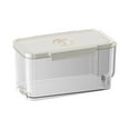 thumbnail image 1 of Gnmfd Vacuum-Sealed Rice Storage Box, Airtight Grain Container with Insect Proof Lid for Kitchen Pantry Food Storage Containers with Lids, Cereal Rice Bean Organizer for Household Holiday, 1 of 6