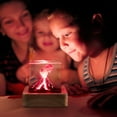 thumbnail image 1 of Gnmfd Volcano Eruption Night Light Crystal Epoxy Resin Decorative Lamp for Bedroom Living Room Study Restaurant USB Rechargeable LED Lights for Room Night Lights Party Decor Fairy Lights, 1 of 8