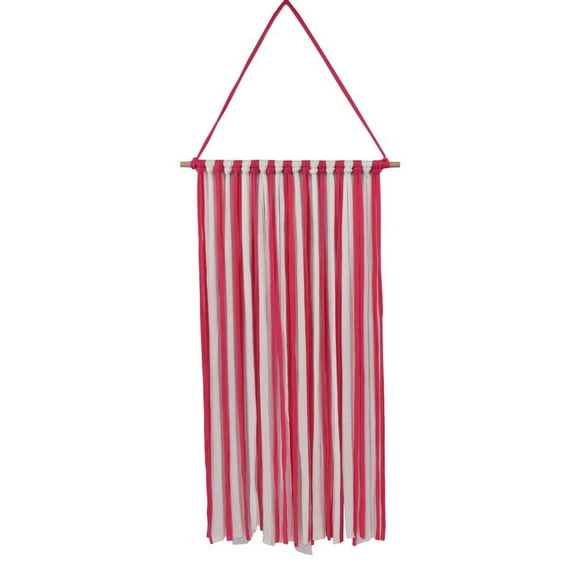 Gnmfd Wall Hanging Hairpin Storage Organizer for Hair Accessories, Cotton Cloth Display for Clips Headbands Hair Ties, Decorative Storage for Bedroom Dressing Room Wall Decor