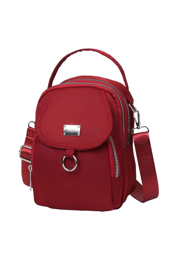 Waterproof Crossbody Bag Multi Compartment Shoulder Purse for Women, Large Capacity Organizer for Work Shopping Travel Vacation Outdoor Use Christmas Gift for Mom