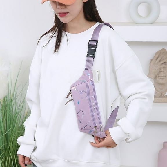 Gnmfd Waterproof Outdoor Sports Waist and Shoulder Bag for Men Women, Multipurpose Mobile Phone Pouch for Running, Travel, Hiking, Shoe Storage, Adjustable Strap, Splash Resistant