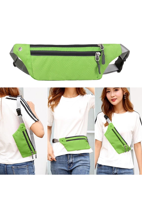 Waterproof Waist Bag, Adjustable Belt Bag with Multiple Pockets for Mobile Phones, Travel, Running, Cycling, Secure Storage for Active Lifestyles, Storage Organizer for Essentials