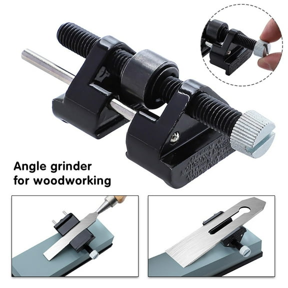 Gnmfd Woodworking Tool Grinder Bracket Fixed Angle Sharpener, Adjustable Clamping for Planer Chisels Carving Knives, Precise Grinding for Home Workshop DIY Projects and Tool Maintenance