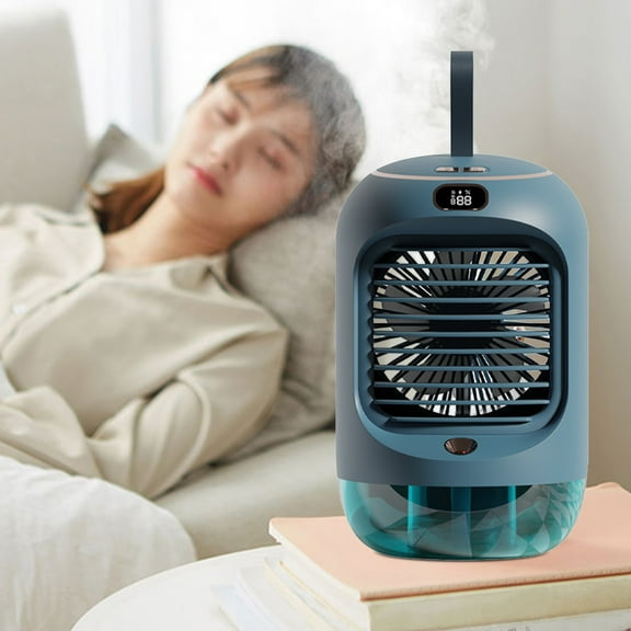 YgkuHd Portable Conditioner USB Chargeable Conditioner With 3-Speed , Humidifier And for Home Office Bedroom Clearance
