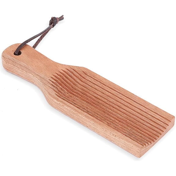 Gnocchi Board, Wood Pasta Board Paddle Homemade Gnocchi Maker, Easy to Use and Clean Pasta Making Tools for Home Kitchen Cooking