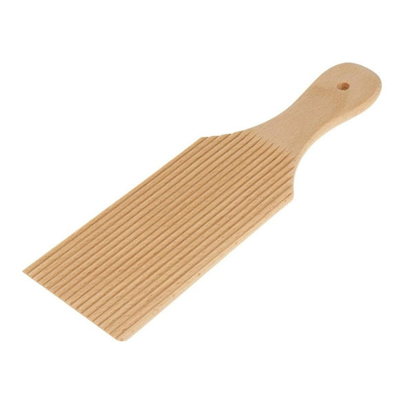 Gnocchi Boards, Ongmies European Beechwood Gnocchi Board – Easy Home Pasta Maker Tool for Italian Dumplings & Pasta, Wooden Butter Paddles