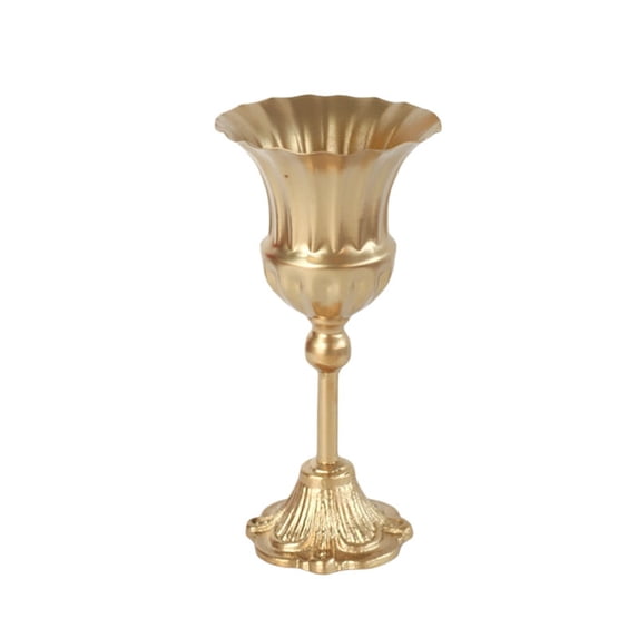 Gnoleg Clearance Home Decor Vase Metal Vase Tall Shaped Decorative Suitable for Home Wedding and Event
