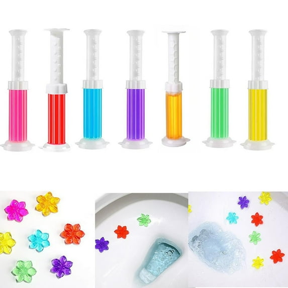 Gnoleg Home Decor Toilet Flower Toilet Gel Toilet and Aromatic Cleaner Toilet Gel for 2026 Decor