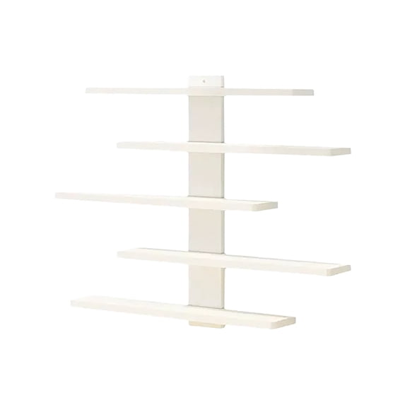 Gnoleg Home Decor Wall Mounted Shelf Organizer Tier Wooden Display Rack for Living Room Bedroom Storage and Home