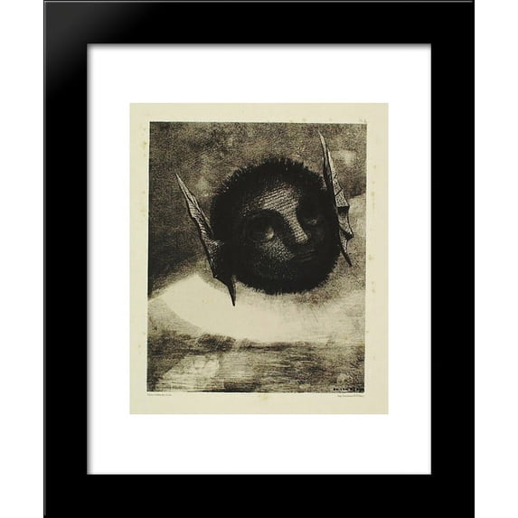 Gnome 20x24 Framed Art Print by Redon, Odilon