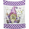thumbnail image 1 of Gnome Blanket Flannel Throw Blanket Ultra Soft Plush Fluffy Bed Blanket for Home Decor - Quilt Blanket All Seasons for Couch Sofa Bed, 30"x40"-Toddlers/Pets Size, 1 of 6