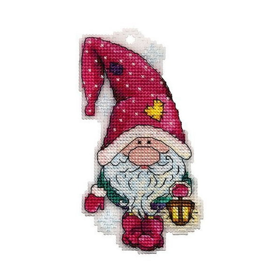 Gnome Counted cross stitch kit 8029A