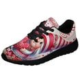 thumbnail image 1 of Gnome Couple Happy Valentine's Day Shoes Sneakers Black Size 12, 1 of 7