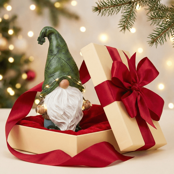 Gnome Decoration Flower Elf Ornaments - Elegant Garden Figurines for All Seasons - Perfect Gifts for Moms and Grandmas