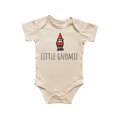 thumbnail image 1 of Gnome Garden Newborn Baby Bodysuit, 1 of 6