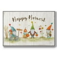 thumbnail image 1 of Gnome Harvest - Framed Gallery Wrapped Holiday Canvas - 17 x 25 - White Frame, 1 of 9