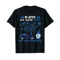 thumbnail image 1 of Gnome In April We Wear Blue Ribbon Child Abuse Awareness T-Shirt, 1 of 5