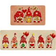 thumbnail image 1 of Gnome Kitchen Rugs and Mats Non Skid Washable Set of 2 Kitchen Mats for Floor Runner Rugs Standing Mat Farmhouse Kitchen Decor(17" Wx30 L+17" Wx 47" L), 1 of 5