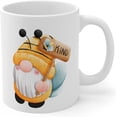 thumbnail image 1 of Gnome Mug Cute Be Kind Garden Gnome Ceramic Coffee Cup 11, 1 of 5
