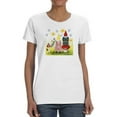 thumbnail image 1 of Gnome Neighbors Iii. T-Shirt Women -Grace Popp Designs, Female 3X-Large, 1 of 4