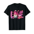 thumbnail image 1 of Gnome Nurse Valentines Day Heart Stethoscope Love Nursing T-Shirt, 1 of 5