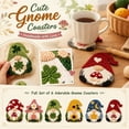 thumbnail image 1 of Gnome Punch Needle Coasters Kit, All-In-One Embroidery Craft Set, Beginner Friendly Punch Needle Kit for Adult DIY Home Kitchen Decor, 1 of 8