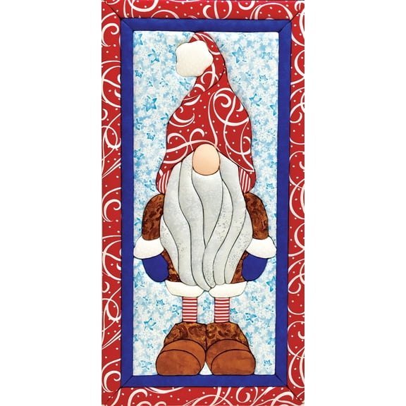 Quilt-Magic No Sew Wall Hanging Kit-Gnome