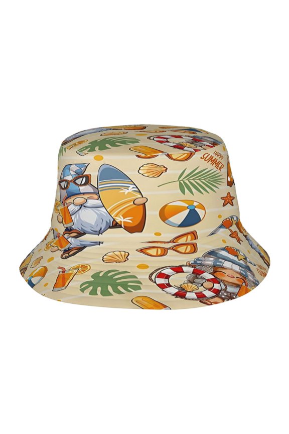 Gnome Shell Surfboard Fisherman's Hat Lightweight and Breathable Sun Hat Suitable for Both Men and Women