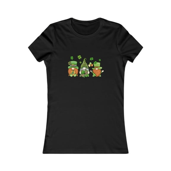Gnome St Patricks Day Women's Favorite TShirt