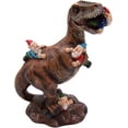 thumbnail image 1 of Gnome Statue: Whimsical Garden Figurine - Unique Home & Outdoor Decor (T-Rex), 1 of 7